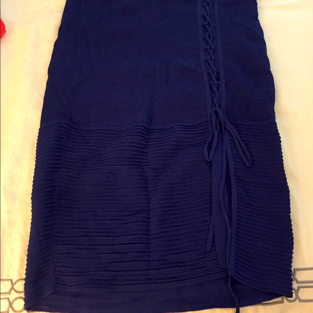 Women’s purple pencil skirt